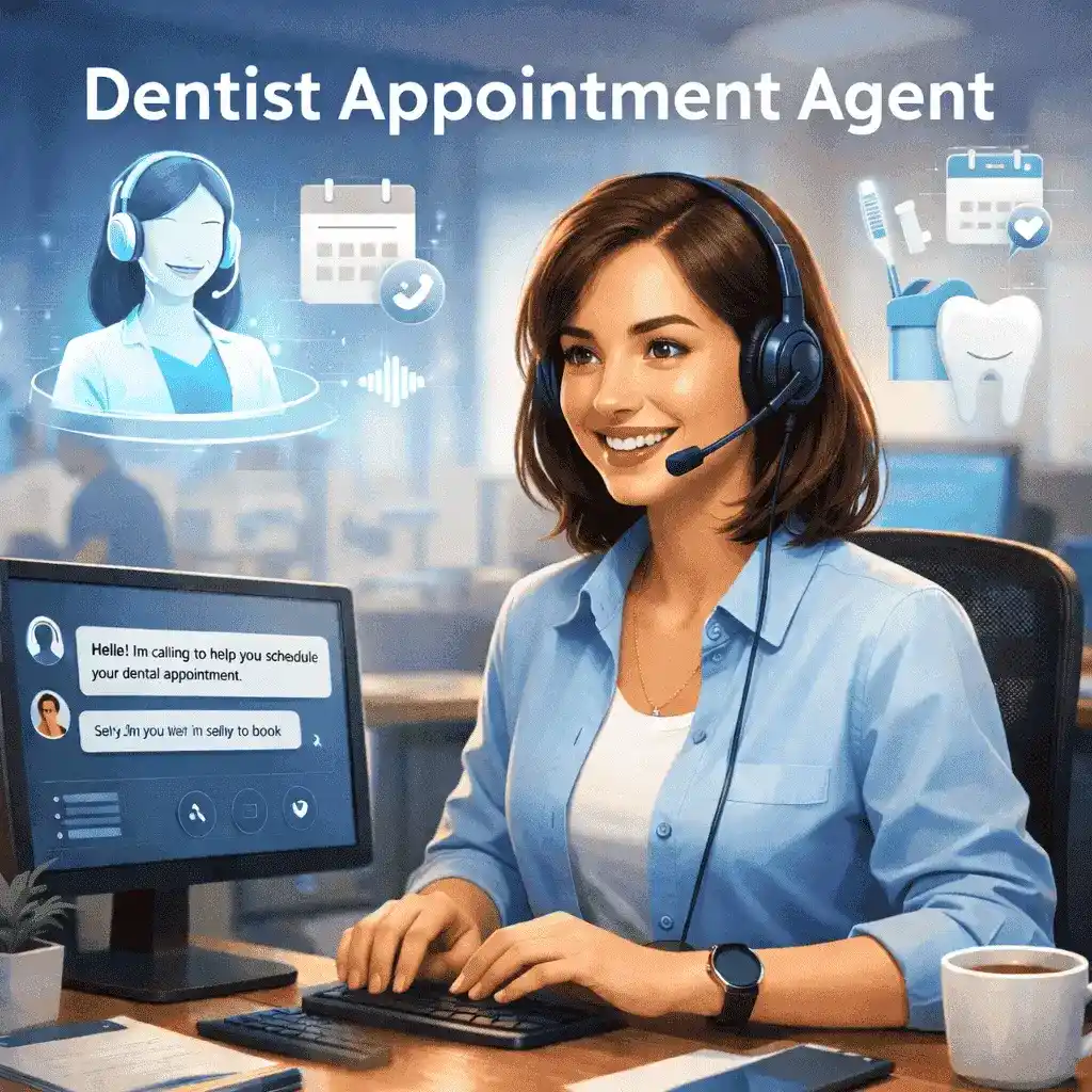 AI dentist appointment booking agent  Voob.ai